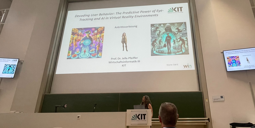 The inaugural lecture by Prof. Pfeiffer